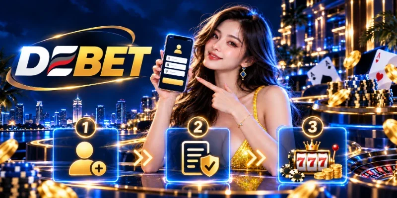 ขั้นตอนการเข้าร่วมและสัมผัสประสบการณ์เดิมพัน