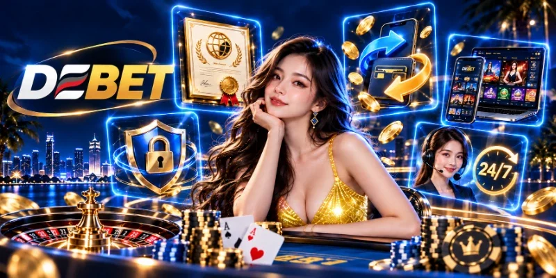 ภาพรวมของแพลตฟอร์มเกมออนไลน์ DEBET